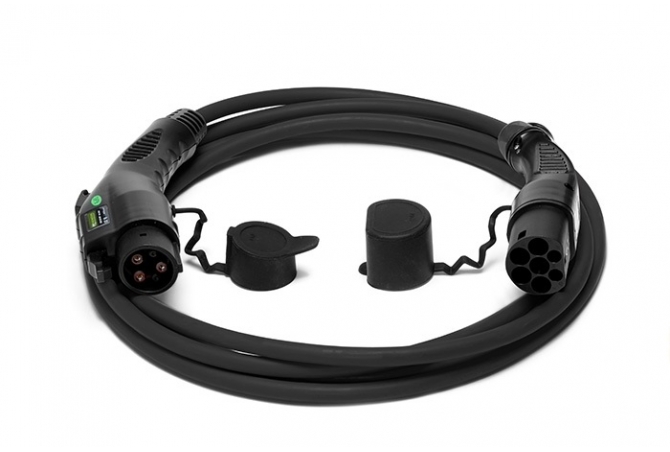 J1772 to 62196-2 32A Electric Vehicle Charging Cable